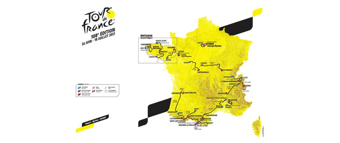 Carte TDF